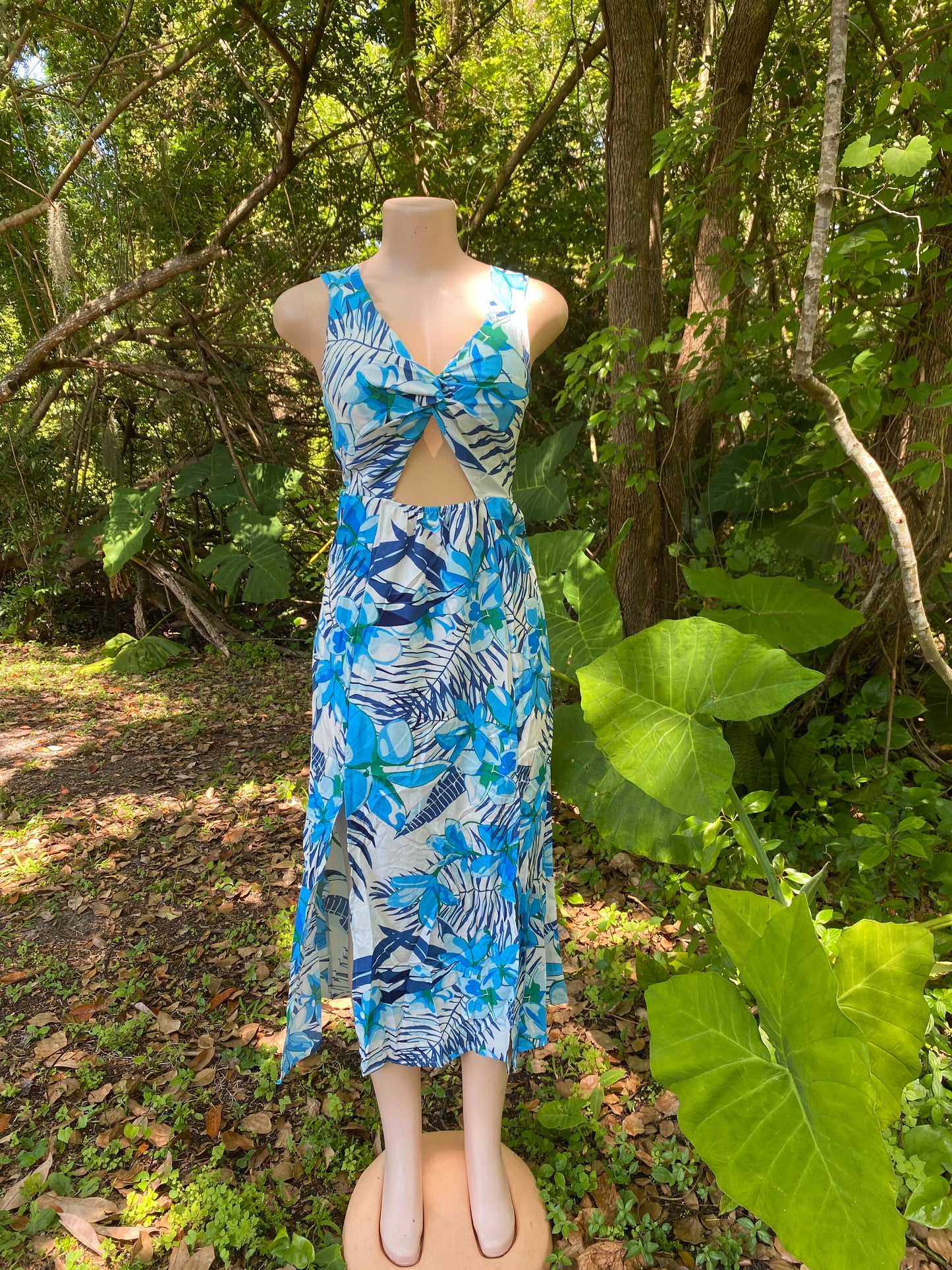 Hawaiian design floral sundress