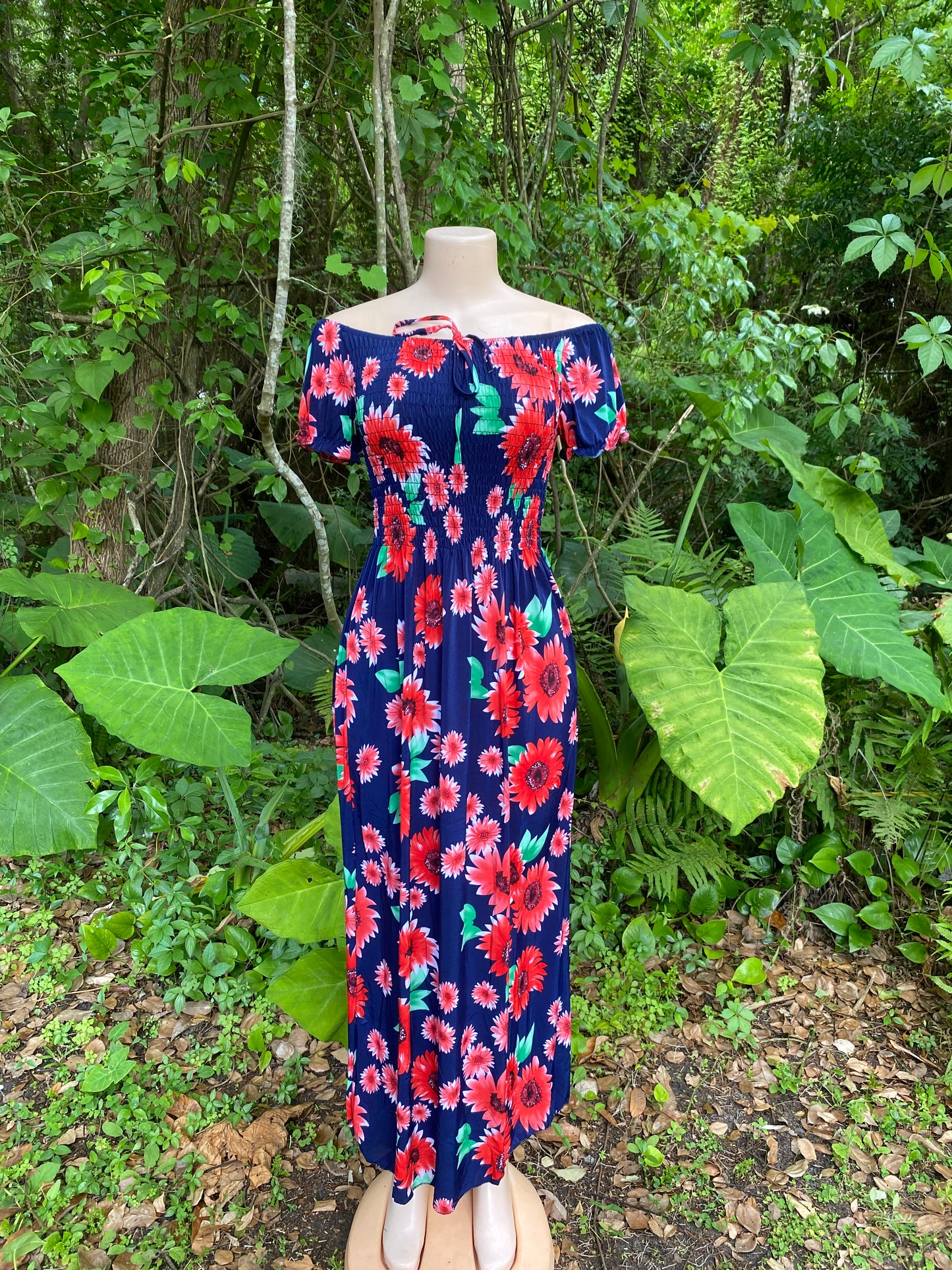 Sunflower Off Shoulder Sundress